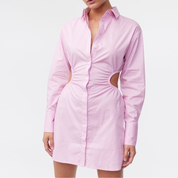 Glassons Dresses Glassons Cut Out Long Sleeve Mini Dress Poshmark